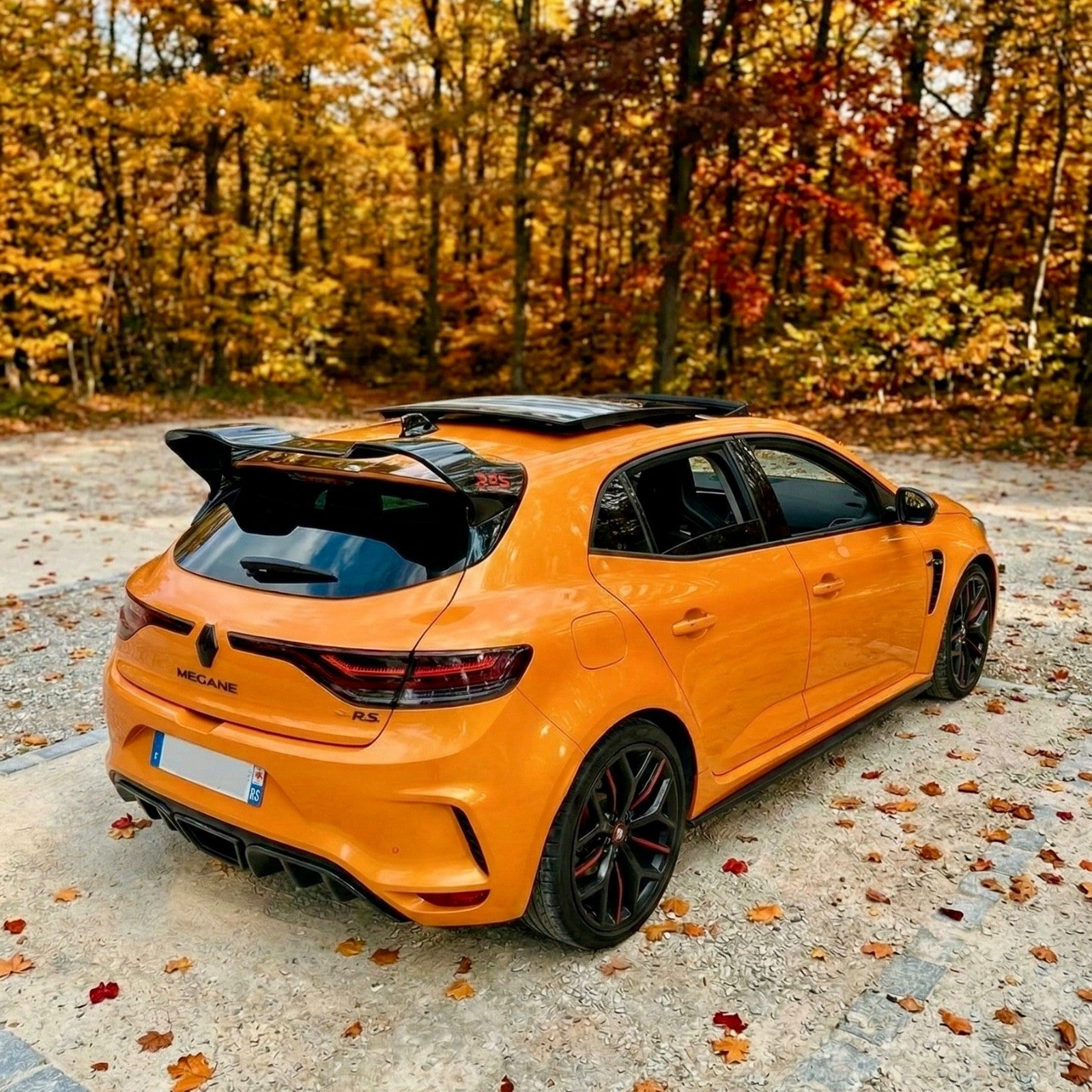 Eleron luneta portbagaj RENAULT MEGANE MK4 aspect RS CUP doar pentru Megane MK4 RS TFB TUNING