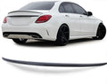 Eleron codita portbagaj Mercedes C Class W205 negru lucios AMG look