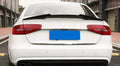 Eleron lip spoiler codita portbagaj Audi A4 B8 Sedan V style negru lucios