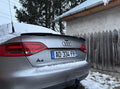 Eleron lip spoiler portbagaj AUDI A4 B8 model m4 V style negru