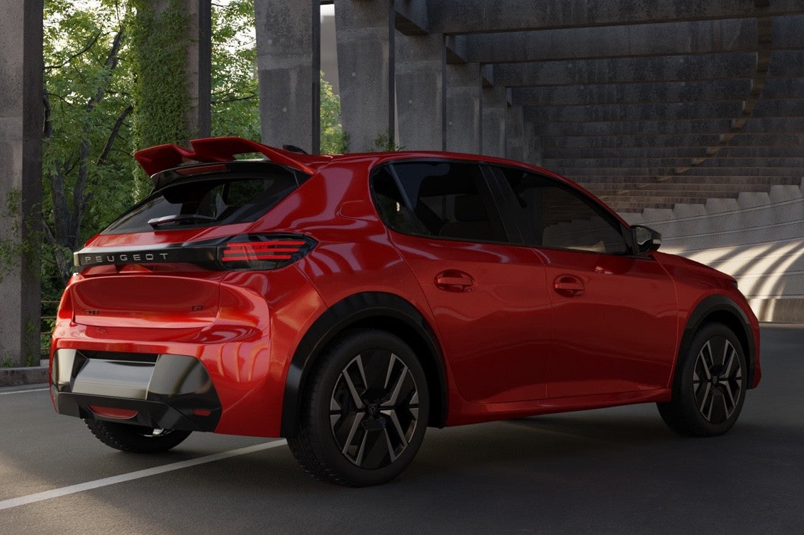 Eleron luneta portbagaj PEUGEOT 208 MK2 din 2019+ TFB TUNING