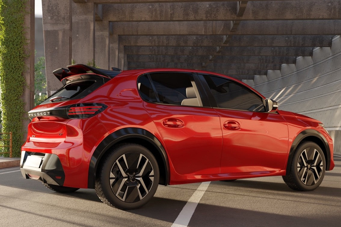 Eleron luneta portbagaj PEUGEOT 208 MK2 din 2019+ TFB TUNING