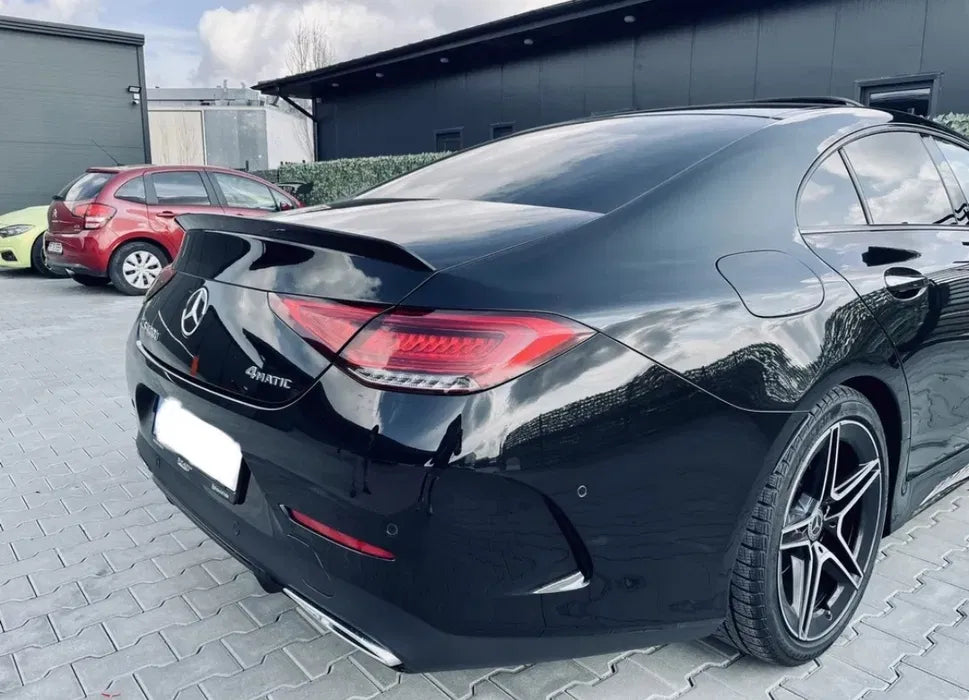 Eleron porbagaj Mercedes CLS W257 C257 2017 + AMG negru lucios