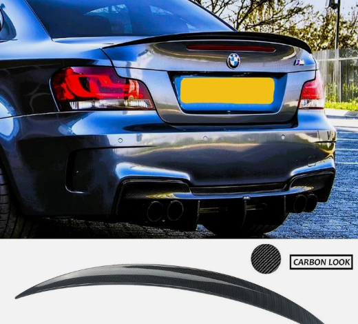 Eleron portbagaj spate din fibră de carbon BMW Seria 1 Coupe 1M E82 2007-2013 TUNING BRASOV