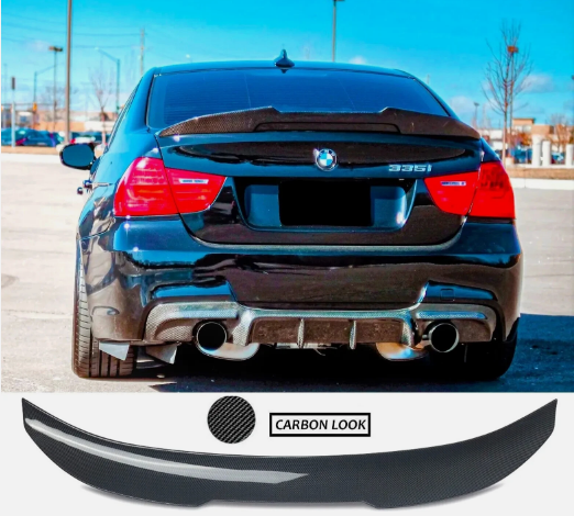 Eleron spate din fibră de carbon pentru BMW Seria 3 M3 E90, model PSM Ducktail TUNING BRASOV