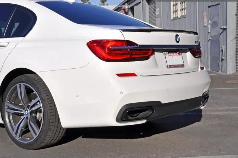 Eleron spoiler lip codita portbagaj BMW Seria 7 G11 G12