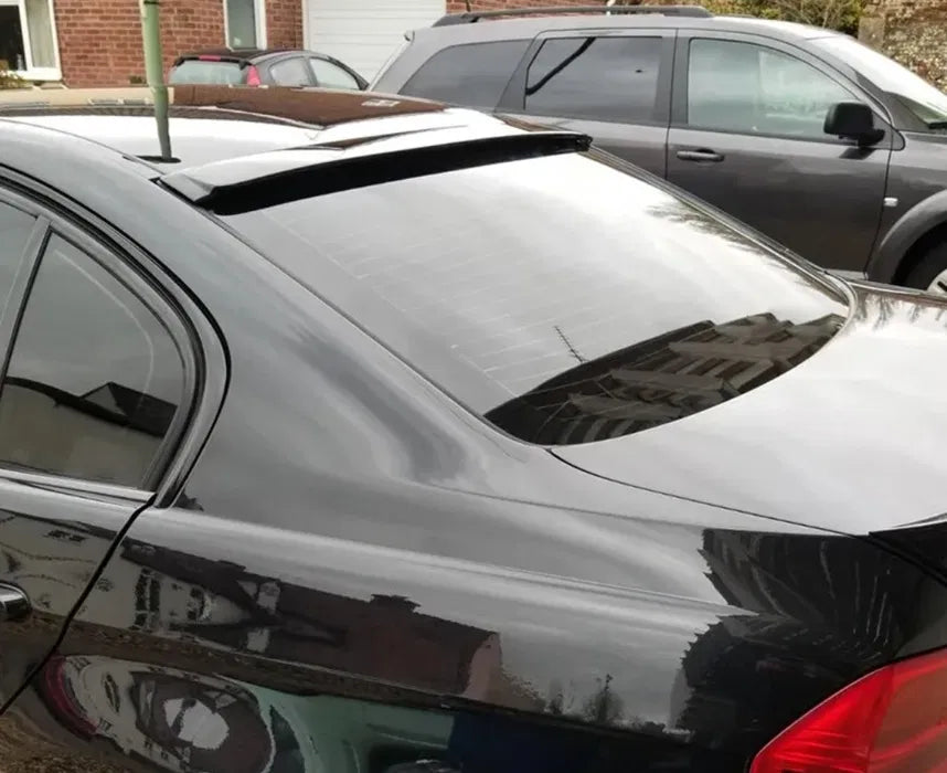 Eleron spoiler lip luneta BMW Seria 3 E90 model ACS negru lucios