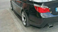 Extensie / coltare lip bara spate BMW E60 E61