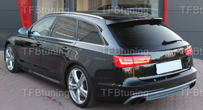 Difuzor bara spate Audi A6 C7 11-14 SLINE S LINE S-LINE S6 ver3 TFB TUNING