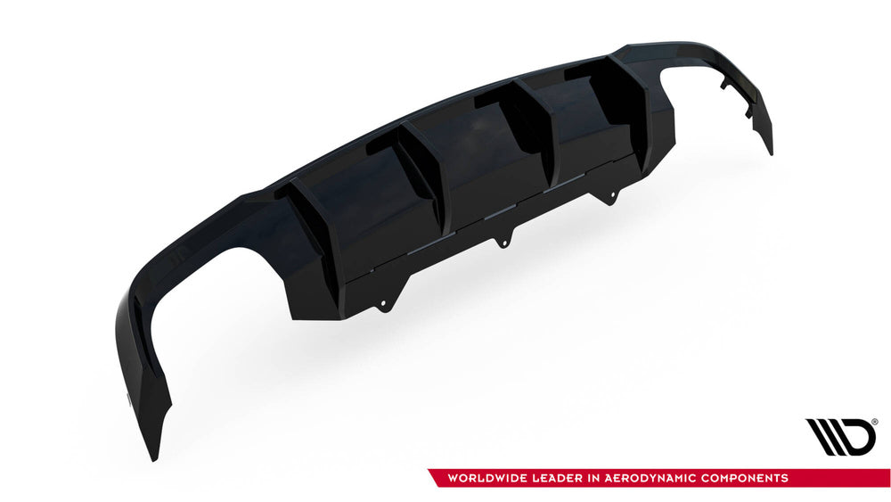 Prelungire difuzor bara spate Audi A6 S-Line A6 C7 FL 2014-2017 v22 - Maxton Design