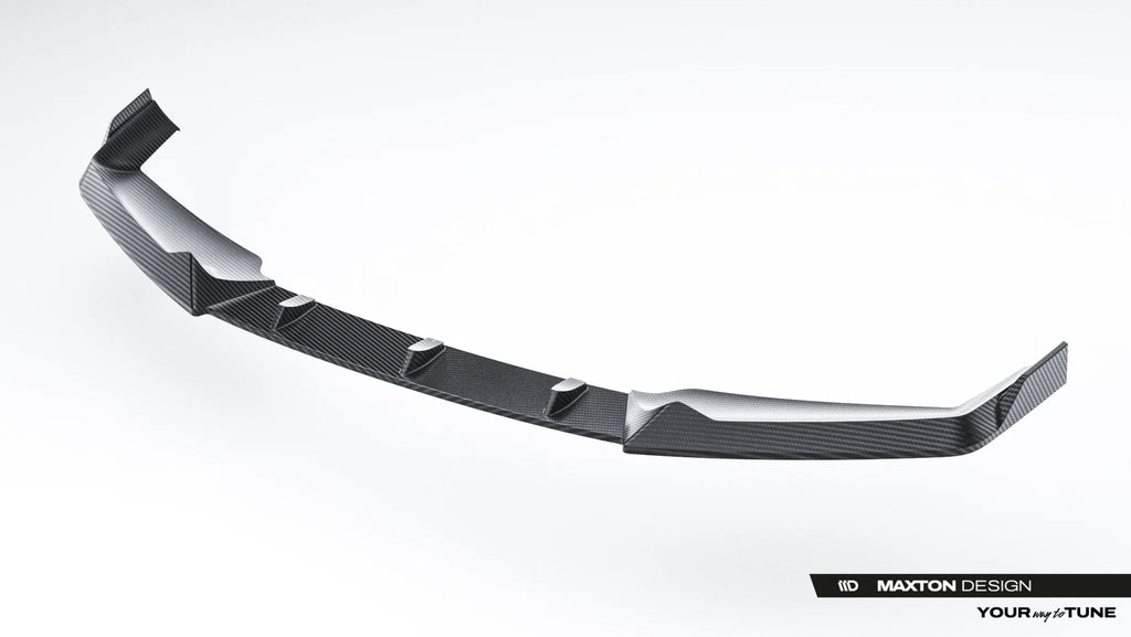 Prepreg Carbon Prelungire bara fata fusta spoiler lip BMW Seria 7 M-Pack / M760e / i7 M-Pack G70 - Maxton Design