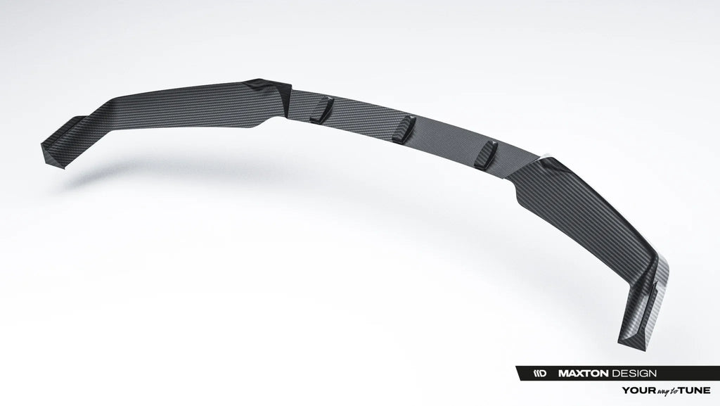 Prepreg Carbon Prelungire bara fata fusta spoiler lip BMW Seria 7 M-Pack / M760e / i7 M-Pack G70 - Maxton Design