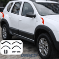 Ornamente Aripă Roți Compatibile Cu DACIA Duster Seria 1 2010-2017 Cu ABE TÜV