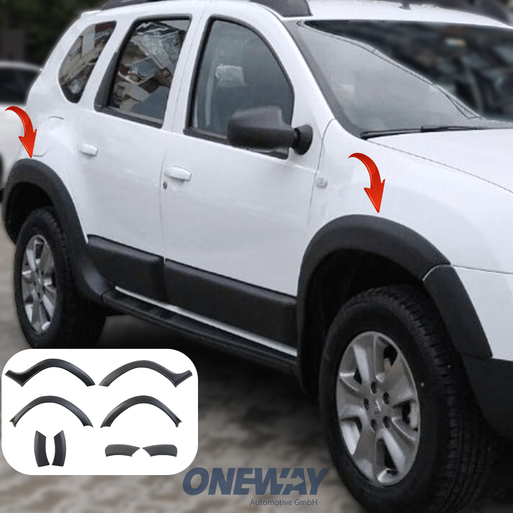 Ornamente Aripă Roți Compatibile Cu DACIA Duster Seria 1 2010-2017 Cu ABE TÜV
