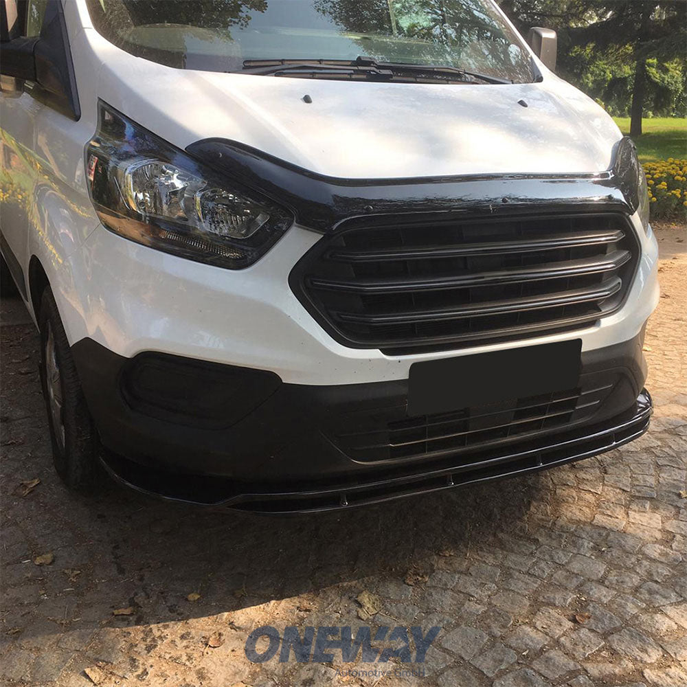 Splitter Frontal Compatibil Cu FORD Transit Custom MK1 Facelift 2018-2022 Cu ABE TÜV