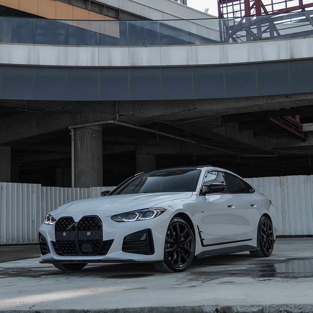 Splitter Frontal Compatibil Cu BMW I4 / Seria 4 M-Pack / M440i G26 Grand Coupe 2021+ Fără ABE TÜV