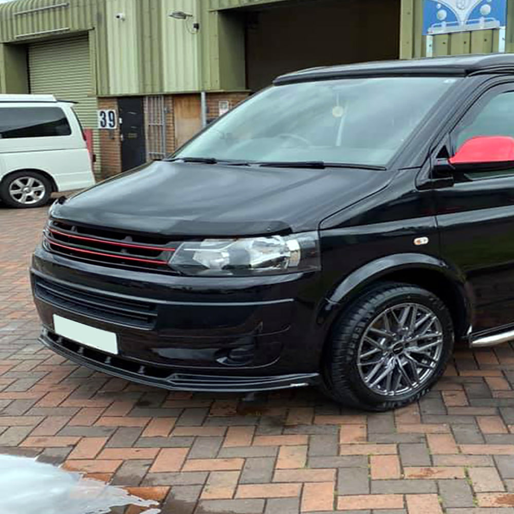 Splitter Frontal Compatibil Cu VW VOLKSWAGEN Transporter T5 2003-2009 Cu ABE TÜV