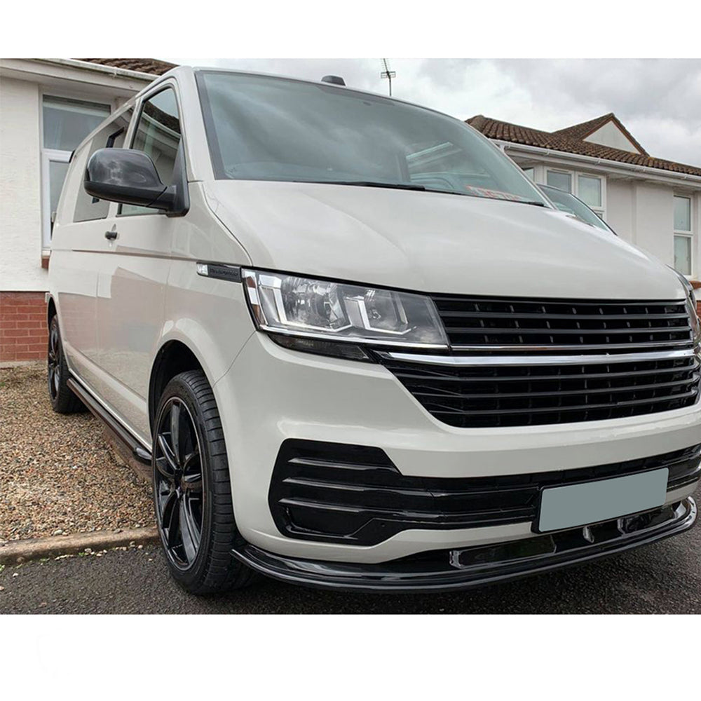 Splitter Frontal Compatibil Cu VW VOLKSWAGEN Transporter T6.1 2019-2021 Cu ABE TÜV