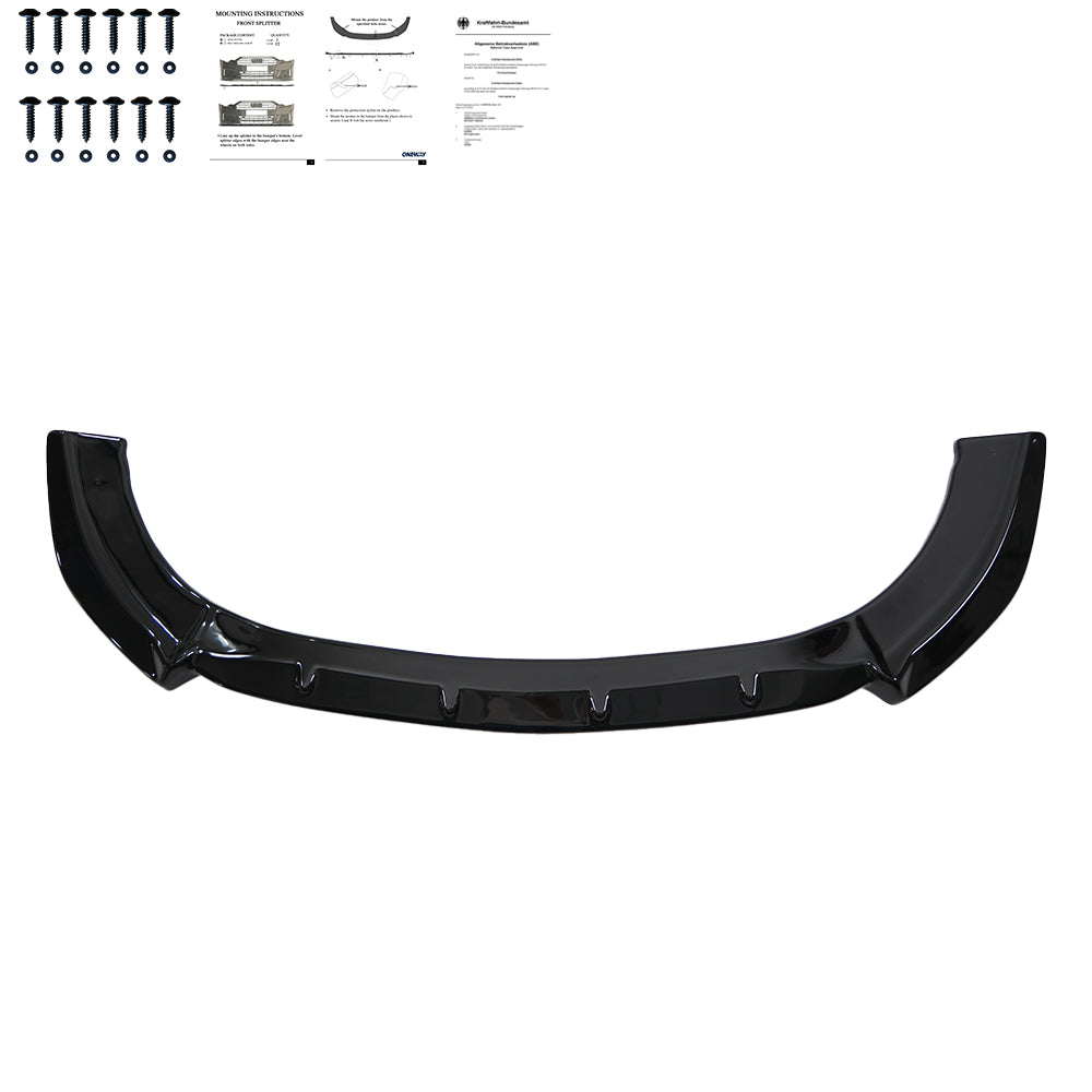 Splitter Frontal Compatibil Cu MERCEDES V Class W447 Facelift AMG-Line 2019+ Cu ABE TÜV