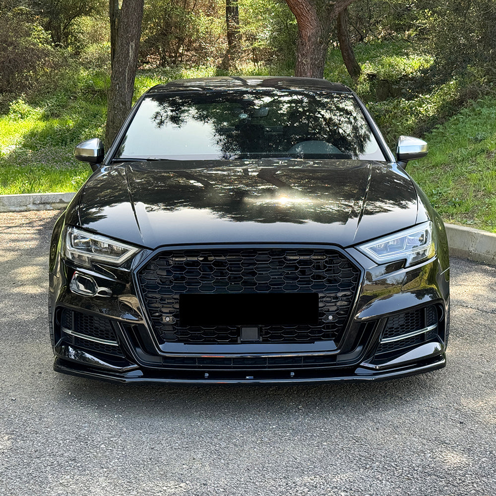 Splitter Frontal Compatibil Cu AUDI S3 8V Sedan 2016-2020 Cu ABE TÜV