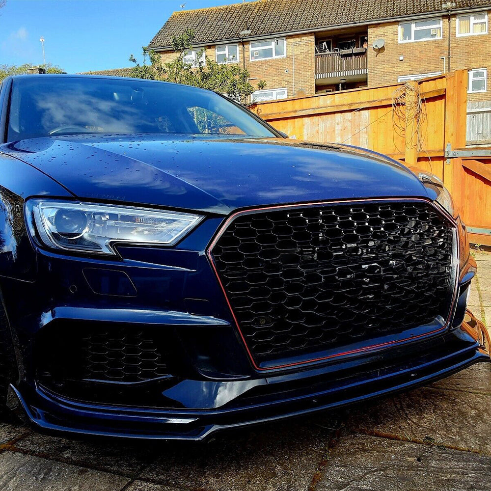 Splitter Frontal Compatibil Cu AUDI RS3 8V Facelift 2017-2020 Cu ABE TÜV