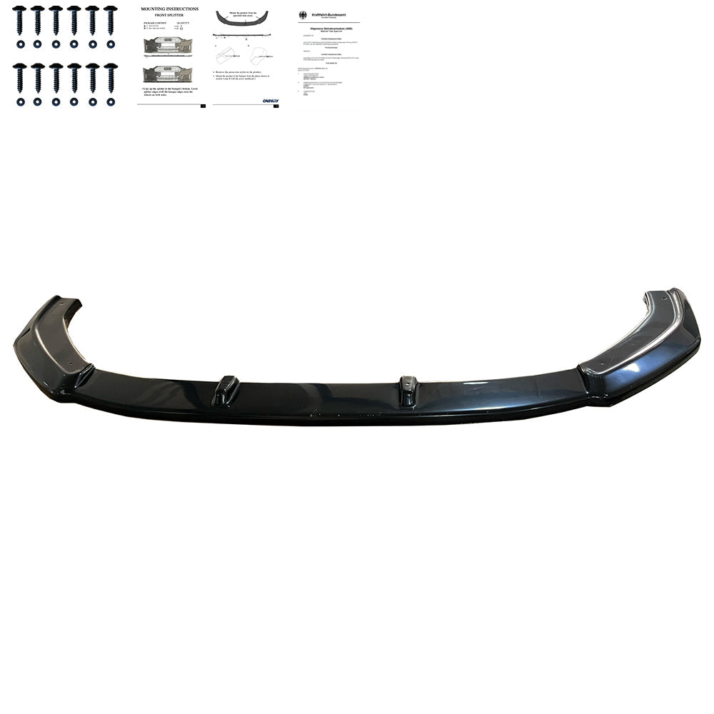 Splitter Frontal Compatibil Cu AUDI RS4 B9 2017-2019 Cu ABE TÜV