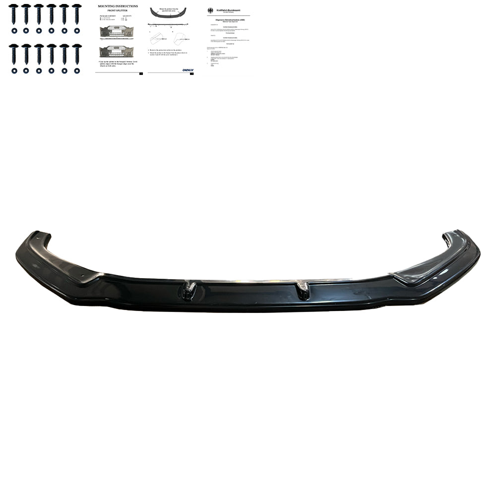 Splitter Frontal Compatibil Cu AUDI A4 S-Line / S4 B9 2016-2019 Cu ABE TÜV