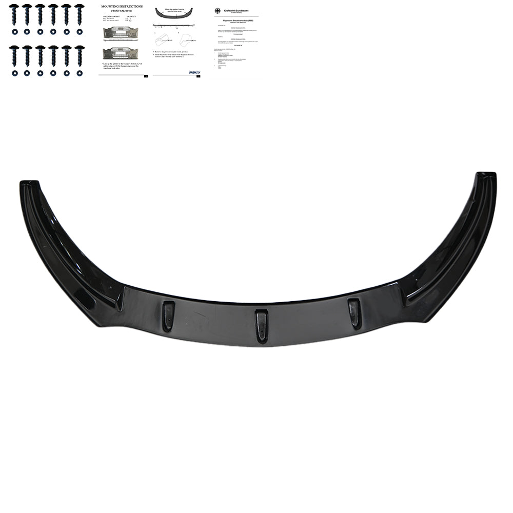 Splitter Frontal Compatibil Cu OPEL Astra OPC/VXR J MK4 2009-2015 Cu ABE TÜV