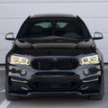 Splitter Frontal Compatibil Cu BMW X6 M-Pack F16 2014-2019 Cu ABE TÜV