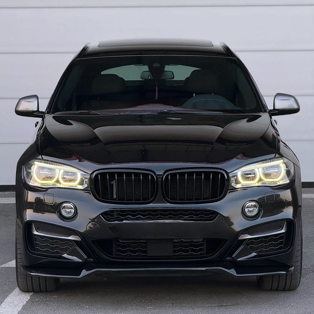 Splitter Frontal Compatibil Cu BMW X6 M-Pack F16 2014-2019 Cu ABE TÜV