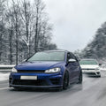 Splitter Frontal Compatibil Cu VW VOLKSWAGEN Golf MK 7 R / R Line 2013-2016 Cu ABE TÜV