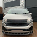 Splitter Frontal Compatibil Cu VW VOLKSWAGEN Transporter T6.1 2019-2021 V4 Cu ABE TÜV