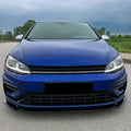 Splitter Frontal Compatibil Cu VW VOLKSWAGEN Golf MK 7.5 R 2017-2020 Versiunea 3 Cu ABE TÜV