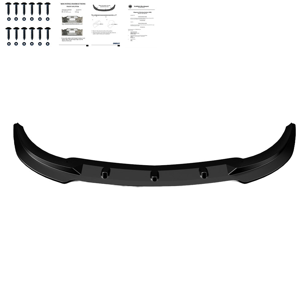 Splitter Frontal Compatibil Cu MERCEDES Sprinter W907 2018+ Versiunea 2 Cu ABE TÜV