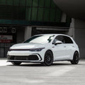 Splitter Frontal Compatibil Cu VW VOLKSWAGEN Golf MK 8 GTI / GTE / R Line 2020-2024 Cu Certificare ABE TÜV