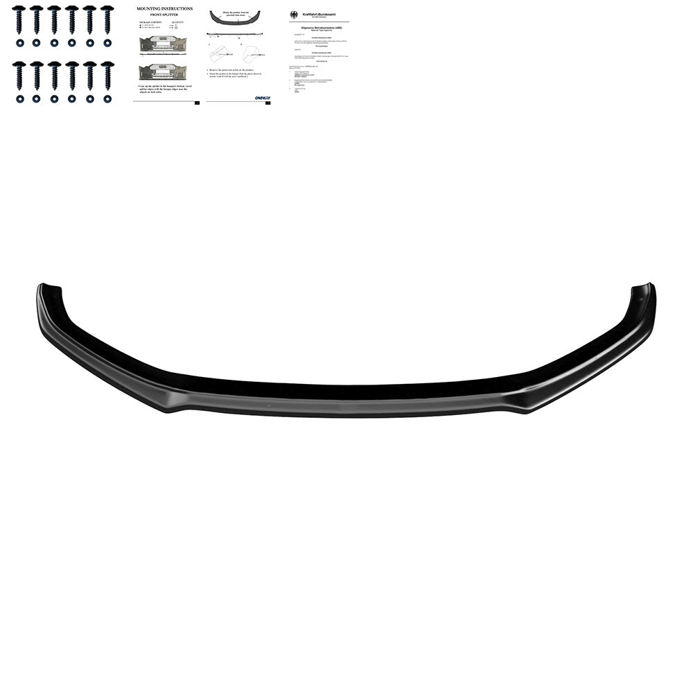 Splitter Frontal Compatibil Cu AUDI A5 S-Line / S5 F5 Coupe / Sportback 2017-2019 Cu ABE TÜV