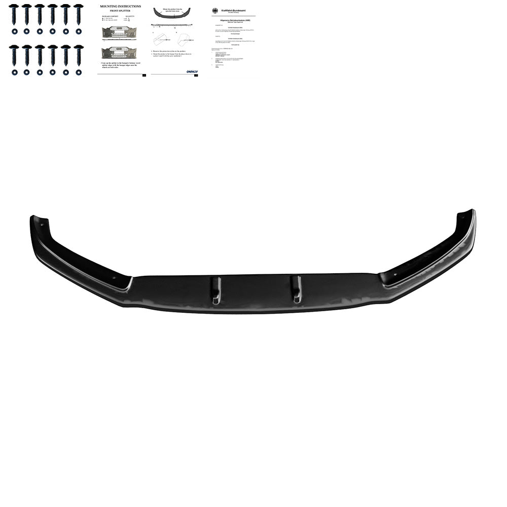 Splitter Frontal Compatibil Cu AUDI TT RS 8S 2016-2020 Cu ABE TÜV