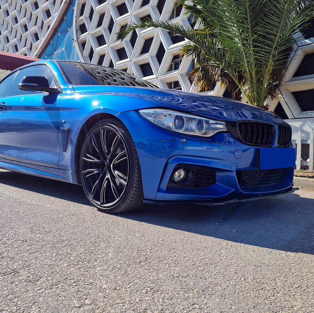 Splitter Frontal Compatibil Cu BMW Seria 4 F32 F33 F36 M-Pack 2013-2019 Versiunea 2 Cu ABE TÜV