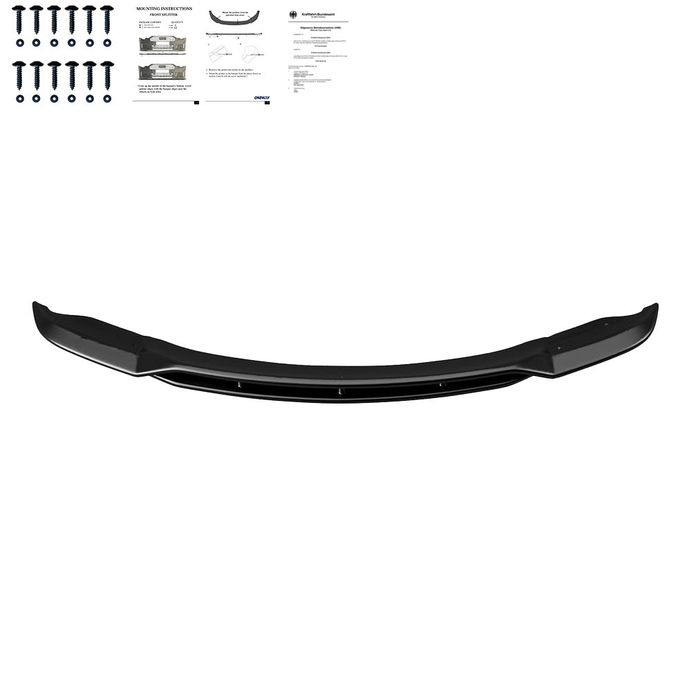 Splitter Frontal Compatibil Cu BMW X5 M-Pack E70 Facelift 2010-2013 Cu ABE TÜV