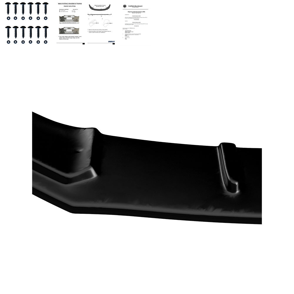 Splitter Frontal Compatibil Cu AUDI TT RS 8J 2009-2013 Cu ABE TÜV