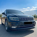 Splitter Frontal Compatibil Cu VW VOLKSWAGEN Tiguan MK2 R-Line 2015-2020 Cu ABE TÜV