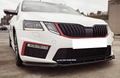 Splitter Frontal Compatibil Cu SKODA Octavia RS MK3 2013-2016 Cu ABE TÜV