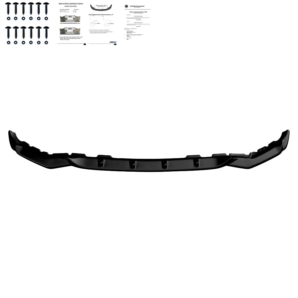 Splitter Frontal Compatibil Cu BMW X7 M-Pack G07 2018-2022 Cu ABE TÜV