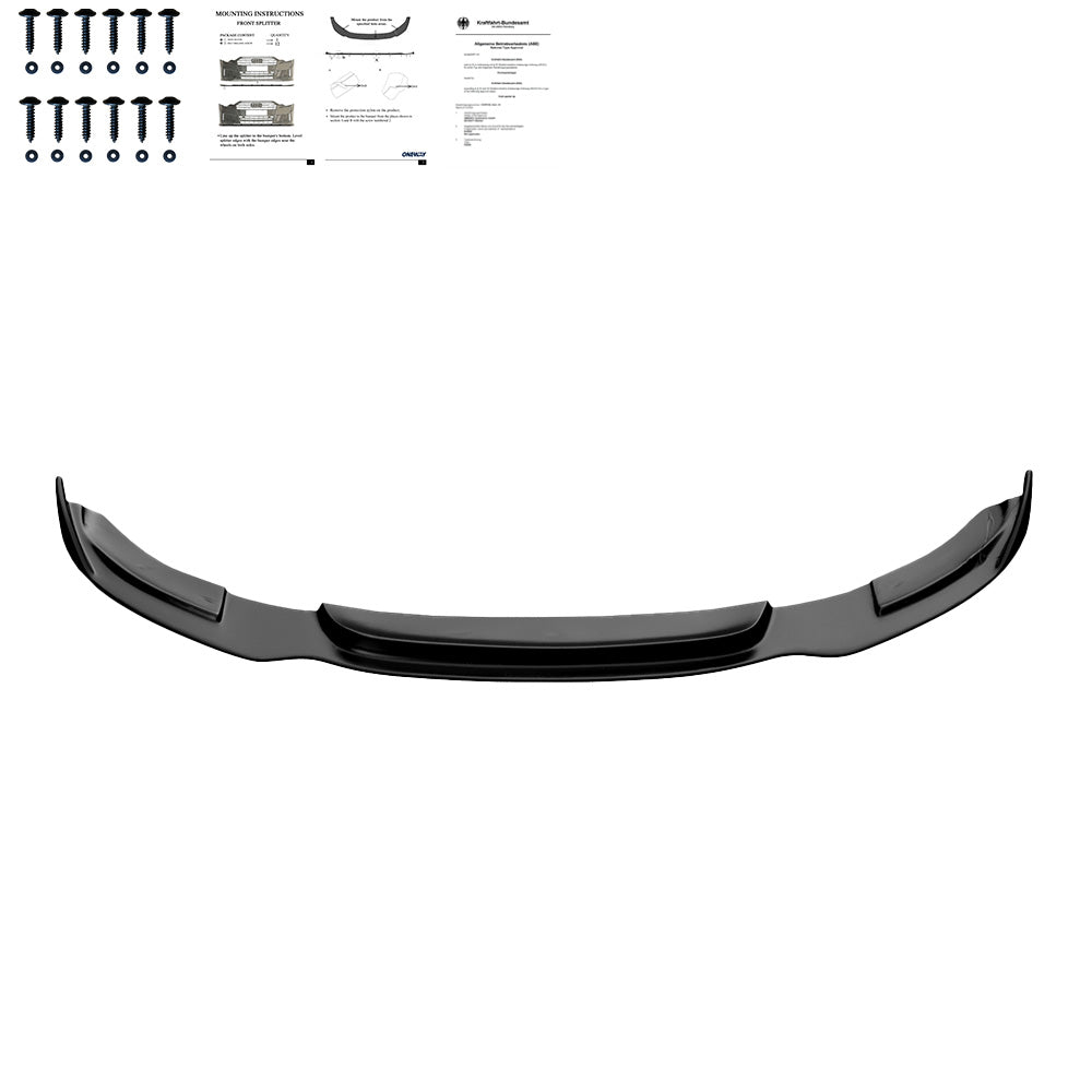 Splitter Frontal Compatibil Cu BMW Seria 3 F34 GT 335i M-Pack 2012-2017 Cu ABE TÜV
