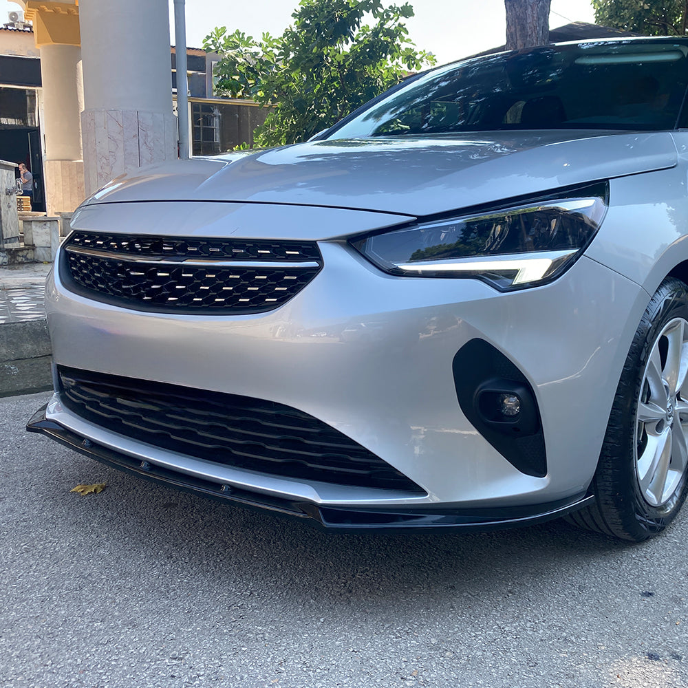 Splitter Frontal Compatibil Cu OPEL Corsa 2020+ Cu ABE TÜV