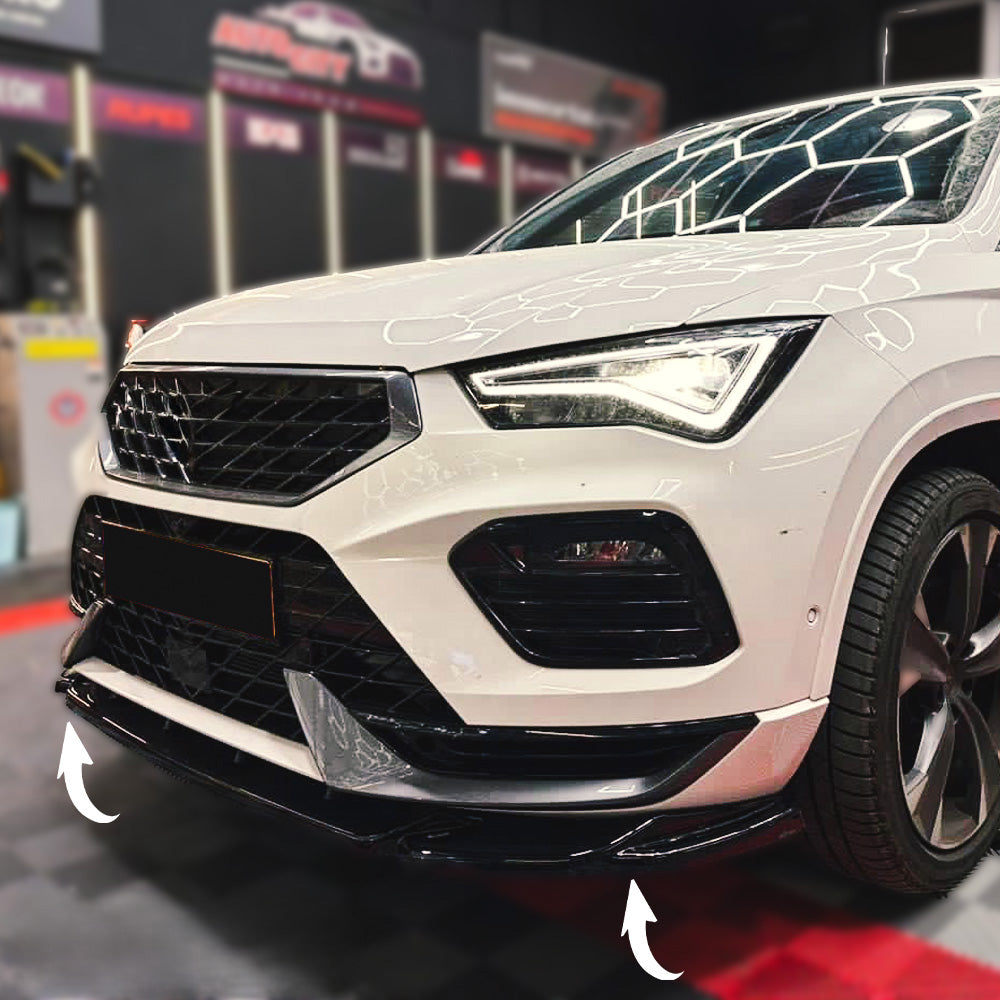 Splitter Frontal Compatibil Cu CUPRA Ateca 2018-2024 Cu ABE TÜV