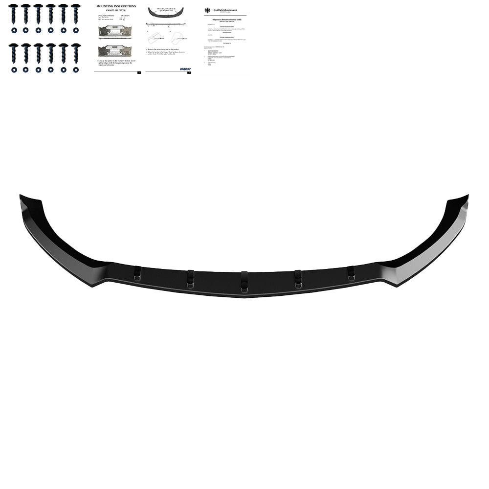 Splitter Frontal Compatibil Cu MERCEDES CLA Coupe AMG-LINE C118/X118 2019+