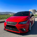 Splitter Frontal Compatibil Cu SEAT Ibiza Mk5 2017-2021 Cu ABE TÜV
