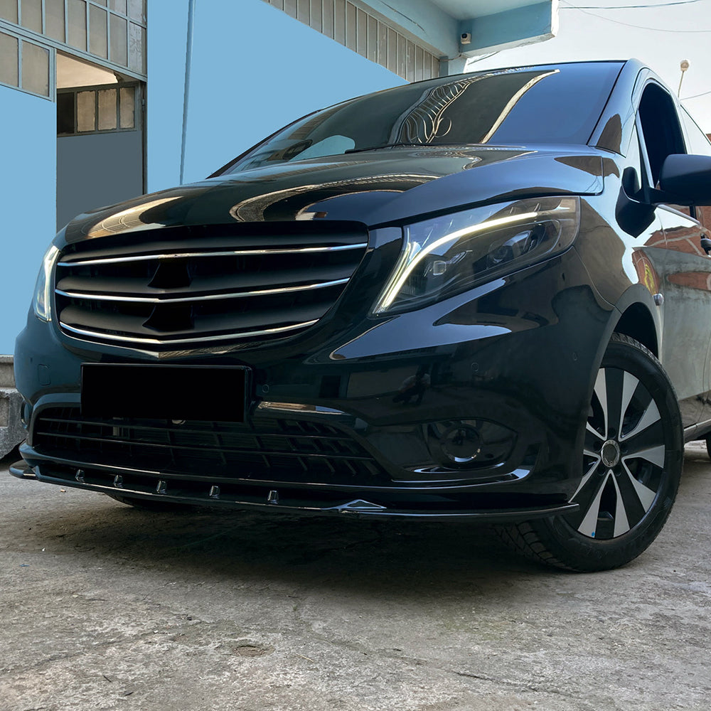 Splitter Frontal Compatibil Cu MERCEDES Vito W447 2014+ Cu ABE TÜV