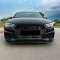 Splitter Frontal Compatibil Cu AUDI RS3 8V Facelift Sportback 2017-2019 Versiunea 3 Cu ABE TÜV